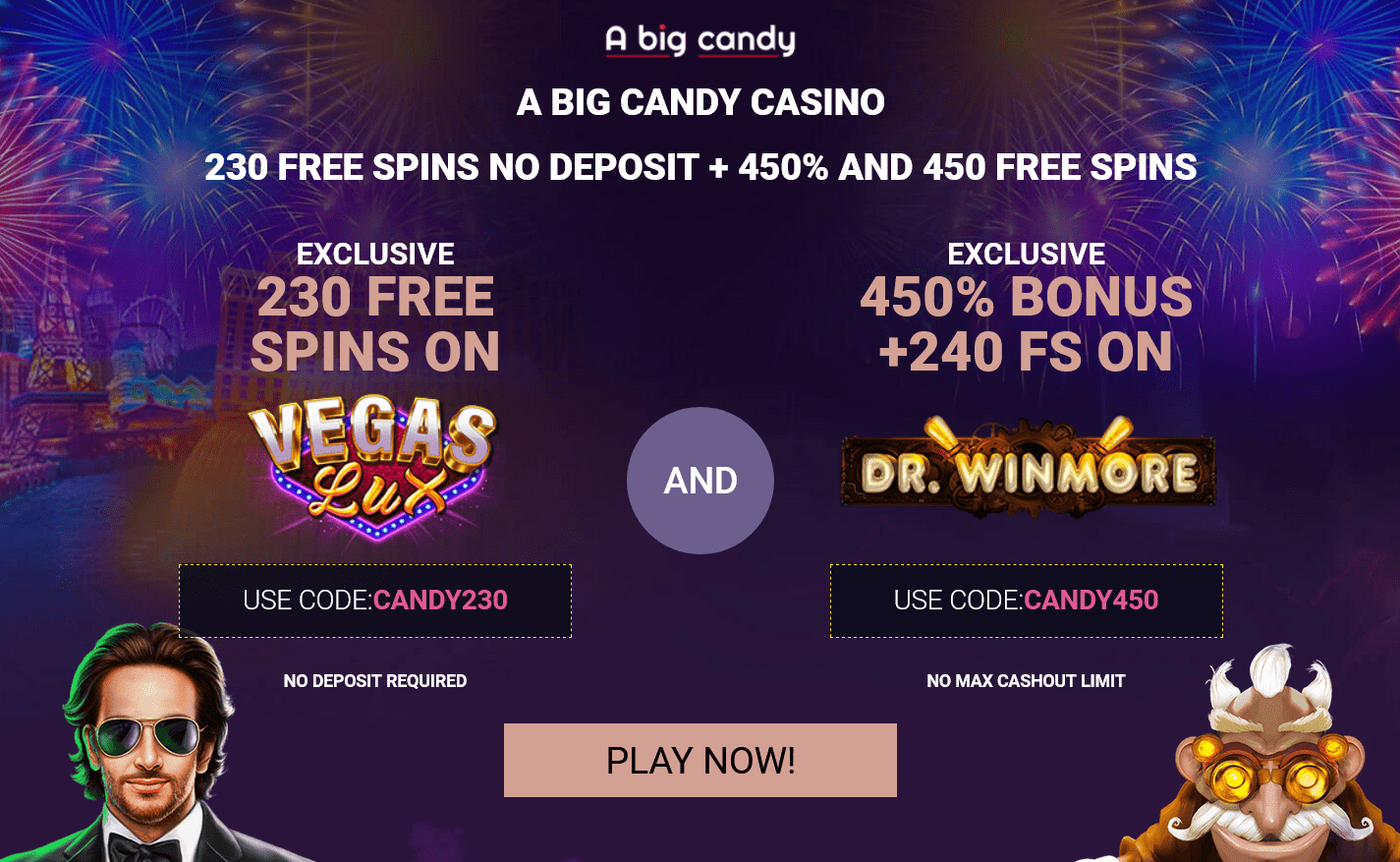a big candy casino