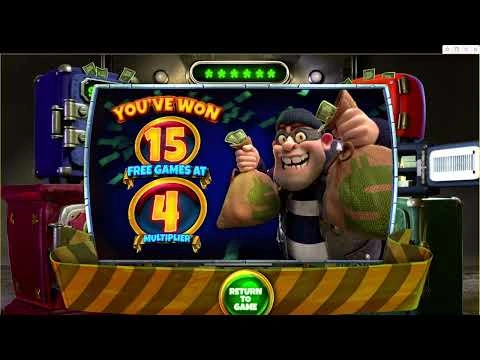 100 free spins no deposit bonus Cash Bandits 3